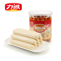 力诚鳕鱼肠500g虾味桶装鱼肉肠高蛋白孕妇儿童营养鳕鱼棒儿童方便速食