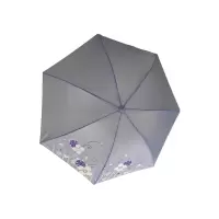 天堂伞 339S丝印天堂伞晴雨伞 57cmX7K 紫色