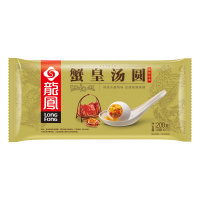 龙凤经典蟹皇汤圆200g