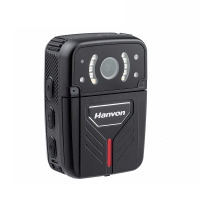 汉王 执法记录仪高清红外夜视现场随身便携音视频执法仪肩带肩夹1296P HW-T800-32G