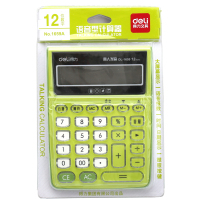 得力 1659A 大屏幕双电源语音型计算器 单个装