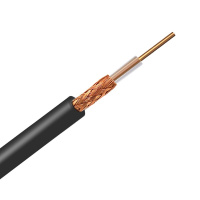 企购优品海乐同轴电缆射频线1芯2M线SYV-75-3-1 0.5纯铜单 100米