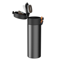 LEASY领致双弹跳保温杯GM15-410-03黑色