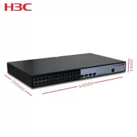 华三(H3C) 交换机 S5024PV5-EI-HPWR H3C交换机24个10/100/1000BASE-T PoE+