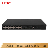 24口千兆电+4口万兆光三层网管POE企业级网络交换机