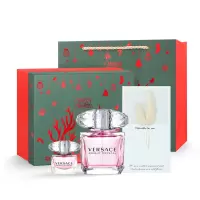 [虞书欣亲选 正品保障]VERSACE范思哲 晶钻女士淡香水礼盒 30ml+5ml(圣诞限量版)