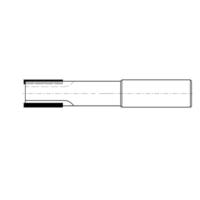 JORK 金刚石平底铣刀EDC-20*200/支