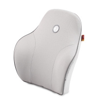 吉吉(GiGi)汽车腰靠 车用办公室座椅腰垫 太空记忆棉车用办公用健康靠垫 腰靠枕GT-23灰色