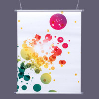 铝合金挂轴挂画照片地图 153cm/对 5对一组