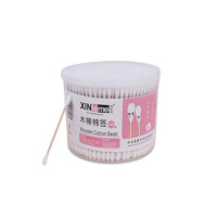 棉签 化妆棉签掏耳朵棉签棒棉花棒盒装一次性卸妆卫生棉棒棉花木棒5盒装