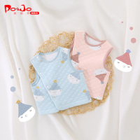 皮偌乔婴儿外出衣服0-4岁男女宝宝保暖背心马甲纯棉儿童坎肩