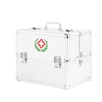 铝合金药品收纳箱双层18寸