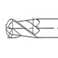 JORK 合金球头铣刀 φ10*100 R5 /支