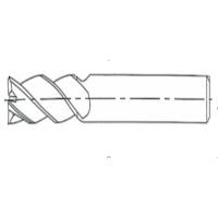 JORK 超硬合金铣刀 φ6*15*50*4T /支