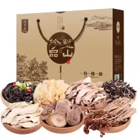 [润之禧_野山珍品年货礼盒]多口味菌菇蕨根粉组合礼盒装800g过年送礼团购福利