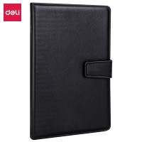 得力3301记事本-25K(黑)(本)(RY)