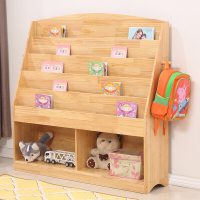 松木书柜实木书架简易置物架