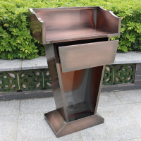 户外接待台物业迎宾台保安门卫登记台餐厅