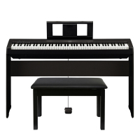 雅马哈(YAMAHA) P45 88键重锤数码电钢琴+电钢琴支架(不含琴凳)