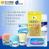 粉兰之家 家电清洁礼包B 活性炭包60g*3+固体芳香剂*3+