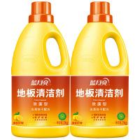 蓝月亮除菌地板清洁剂2kg瓶装*2组合装有效除菌不伤地板