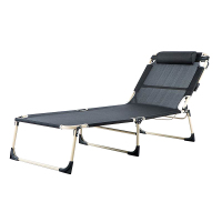 升级版便携式三折折叠床（特斯林布） KX-C002 午睡午休床休闲懒人沙发办公室简易床（单位：件）