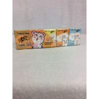 清风 A66ATM 印花纸巾 小包便携式 可爱手帕纸 10包/条（一条装）