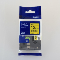 12mm标签机色带 TZE-631 单个装