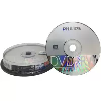 飞利浦DVD刻录光盘可重复擦写DVDRW空白光碟PhilipsDVD刻录盘4.7G