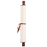 荣宝斋 全绫精裱复古横幅挂画立轴 书法国画手工宣纸空白挂轴 对开横轴