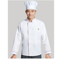 禧天龙男士厨师服(长袖 短袖)