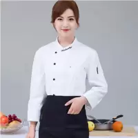 禧天龙女士厨师服