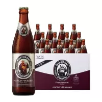 范佳乐(教士)德国风味小麦黑啤酒450ml*12瓶 整箱装