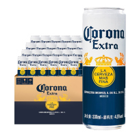 科罗娜(Corona)墨西哥风味啤酒 330ml*24听 整箱装