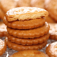 130g乐尚日式圆饼(豆乳味)