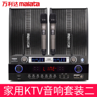 万利达(MALATA ) BT-208音箱家庭影院ktv音响组合套装无线蓝牙 家用会议蓝牙功放音箱组合 卡拉OK会议舞台