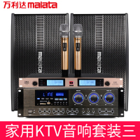 万利达(MALATA ) BT-210音箱 家庭影院ktv音响组合套装无线蓝牙 家用会议蓝牙功放音箱组合 卡拉OK会议