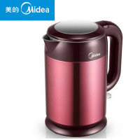 美的(Midea) MK-H215E4b 电热水壶 不锈钢双层自动断电热水壶