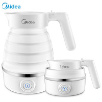 美的(Midea) MK-SH06Simple101 电热水壶0.6L 智能防干烧 折叠水壶