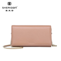 SHERIDAN喜来登女士拉链封口两用包NL180432S杏色