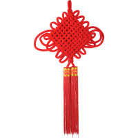 10盘中国结 XTL1582 1.5绒布中国结春节婚庆礼品挂件85*50cm (个)