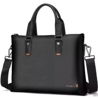 花花公子 公文包 黑色