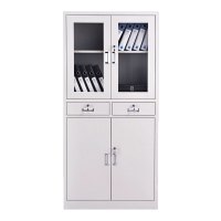 LZ 上玻下铁文件柜