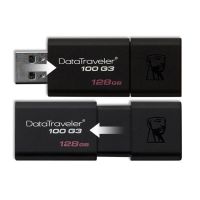 金士顿128G U盘 黑色推拉款