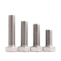 苏识 SSWJ314 外六角螺栓 (单螺丝)304不锈钢 M4*35 100个