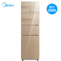 美的(Midea) BCD-226WTGPM(E) 冰箱三门一级节能 风冷无霜冰箱226升
