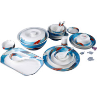 生活元素(爱依瑞斯)新羽欣生56头陶瓷餐具AS-D5603H