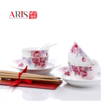 生活元素(爱依瑞斯)花韵倾城12头餐具套装AS-D1202H