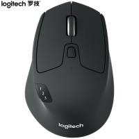 罗技(Logitech)M720 无线蓝牙鼠标 带无线2.4接收器 黑色