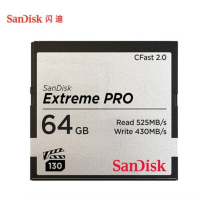 闪迪（SanDisk）64GB CFast 2.0存储卡 至尊超极速版单反相机内存卡 读速525MB/s